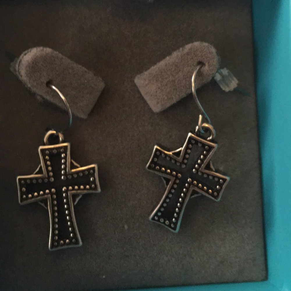 Halle Joy Celtic Cross Earrings